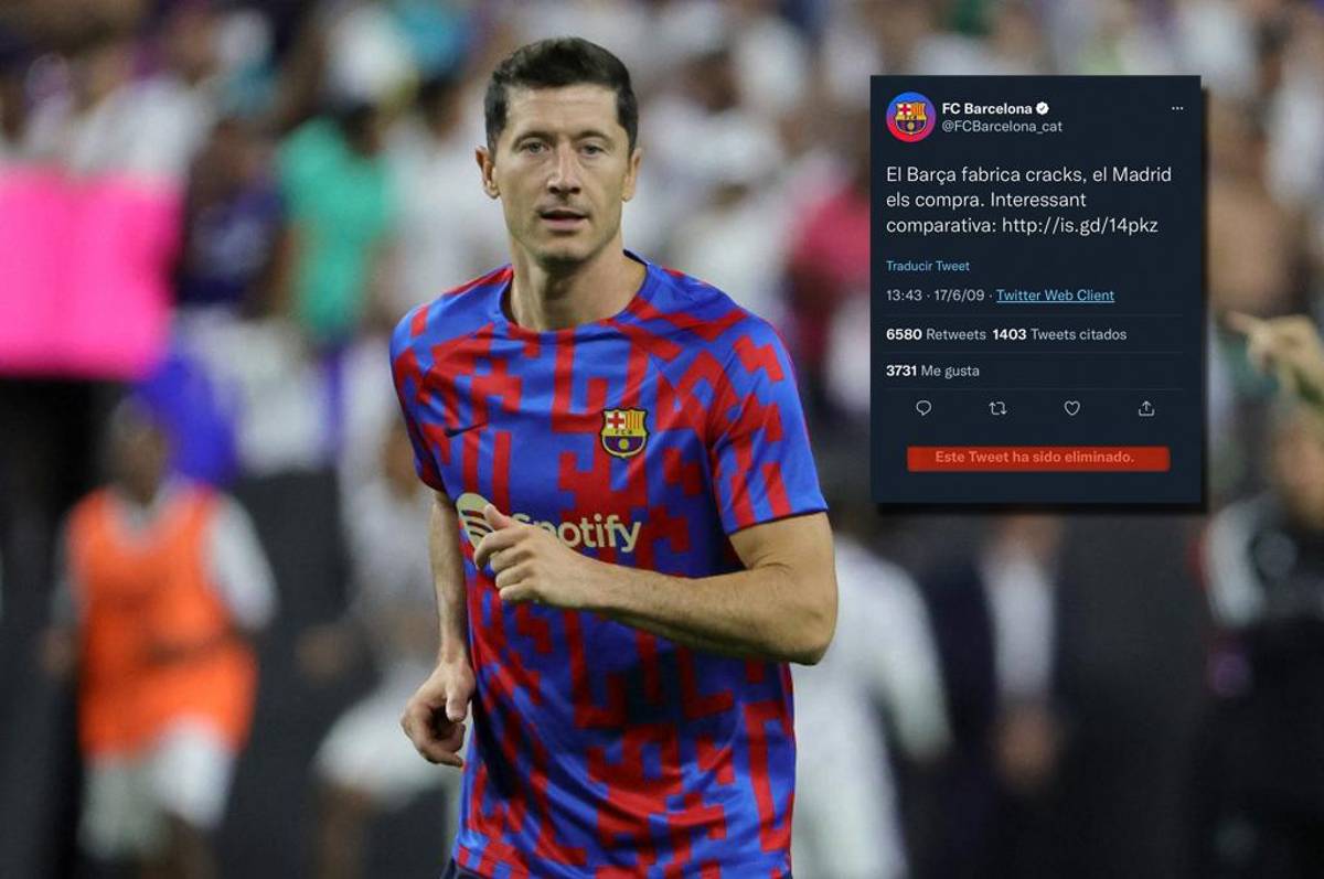 El mensaje que borró Barcelona de sus redes sociales en el que se metía con los fichajes del Real Madrid