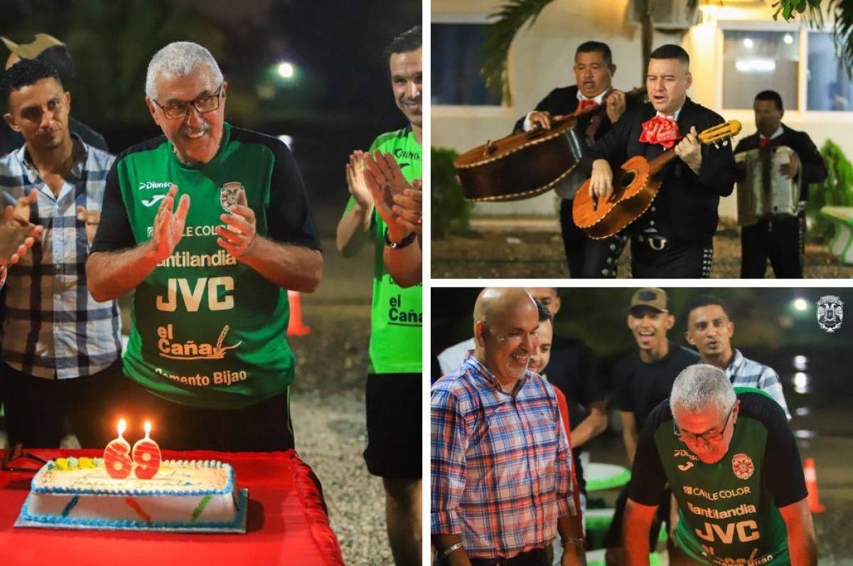¡Con pastel y mariachis! Marathón sorprendió al técnico Manolo Keosseián en el día de su cumpleaños