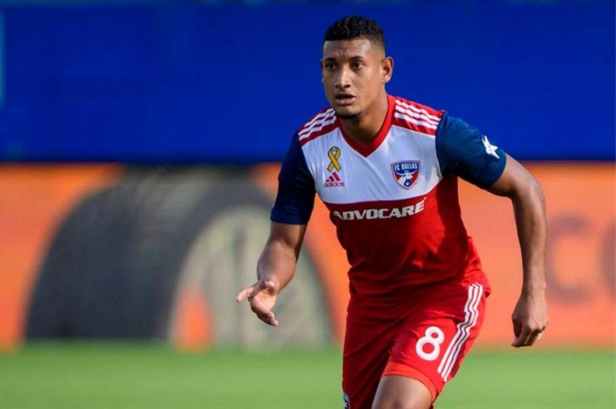 El FC Dallas de la MLS anuncia que el volante hondureño Bryan Acosta no será renovado