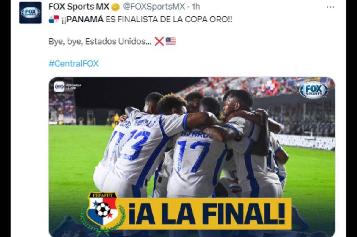“Panamá histórica” “Carrasquilla MVP de la Copa Oro”: La prensa reacciona tras la gran hazaña canalera ante Estados Unidos