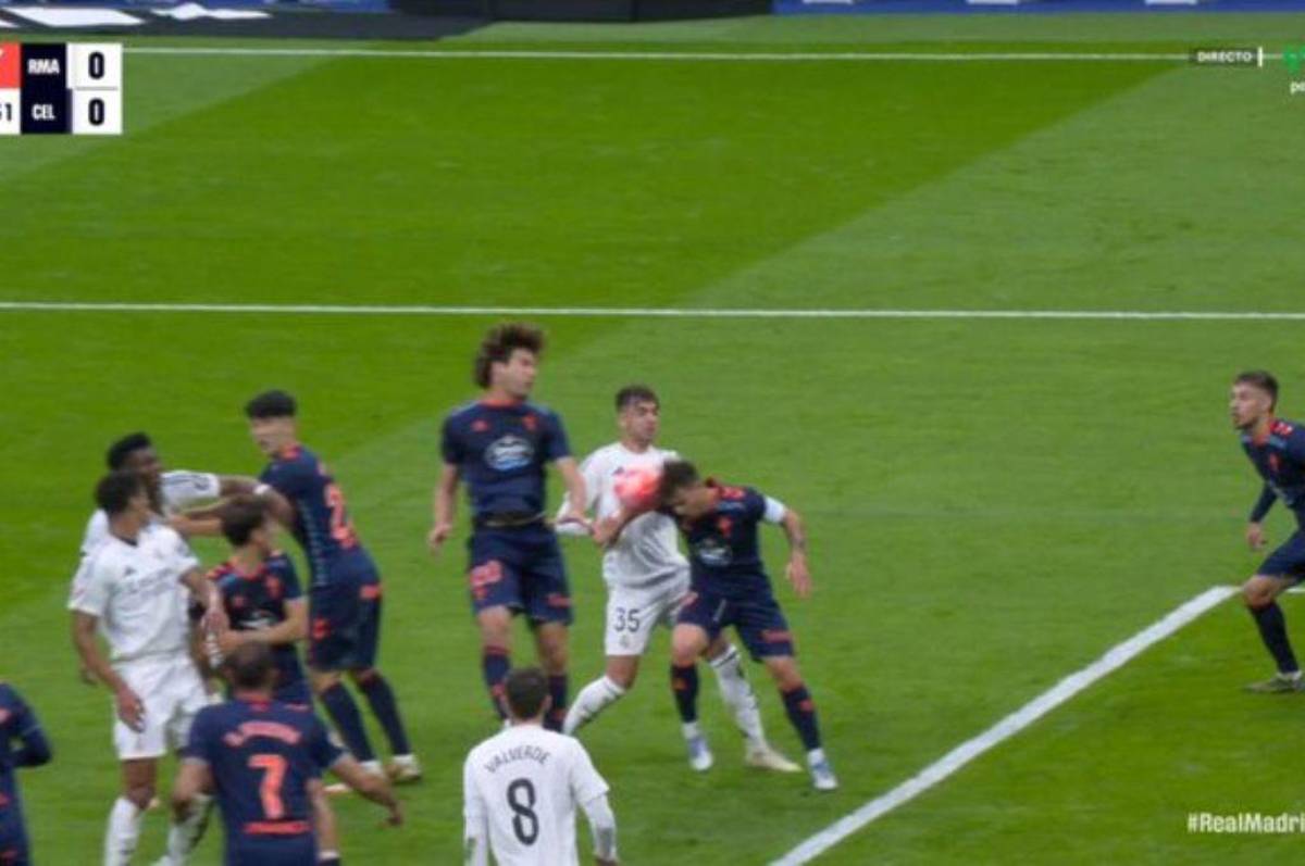 El árbitro y el VAR perdonaron al Real Madrid de una roja, los penales que no fueron sancionados y la noche mágica de Mbappé