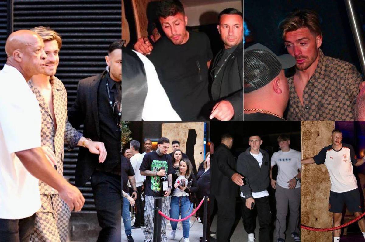 Grealish ebrio y así fue captado Pep Guardiola: la ‘loca’ fiesta del City campeón de Premier ¿Qué pasó con Haaland?