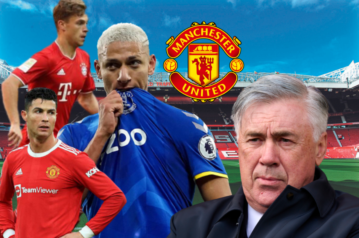 Con grandes fichajes para recuperar a Cristiano Ronaldo: Así sería el brutal 11 del Manchester United con Ancelotti como DT