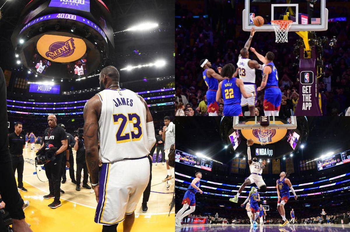 LeBron James es el primer jugador de la NBA en llegar a 40.000 puntos anotados: así fue el momento histórico (VÍDEO)