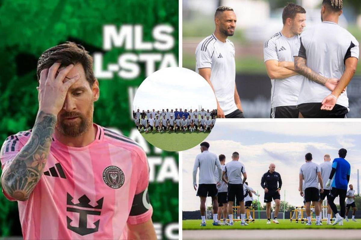 ¿Qué pasó con Messi? El argentino fue el gran ausente en el primer entrenamiento para el partido de las Estrellas de la MLS