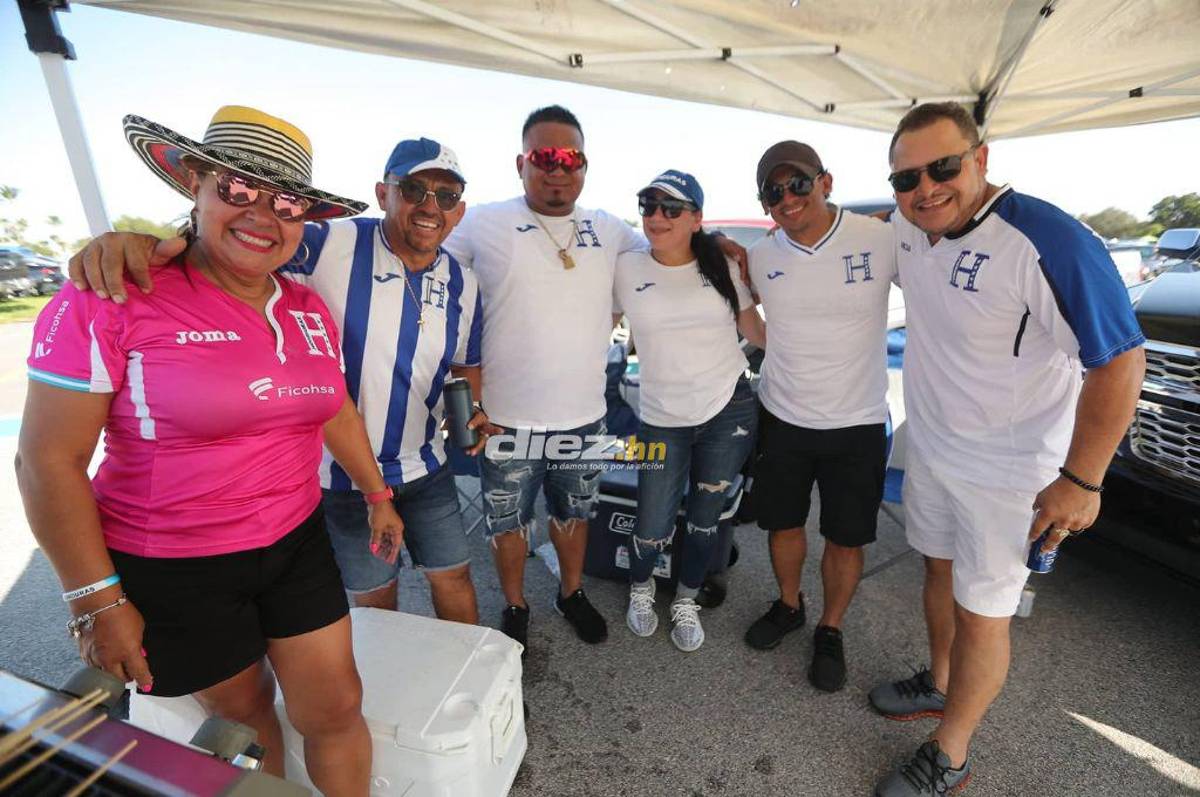 La carnita asada de los catrachos, el Lamborghini y la tremenda manta a Maradona: Ambientazo previo al Honduras vs Argentina
