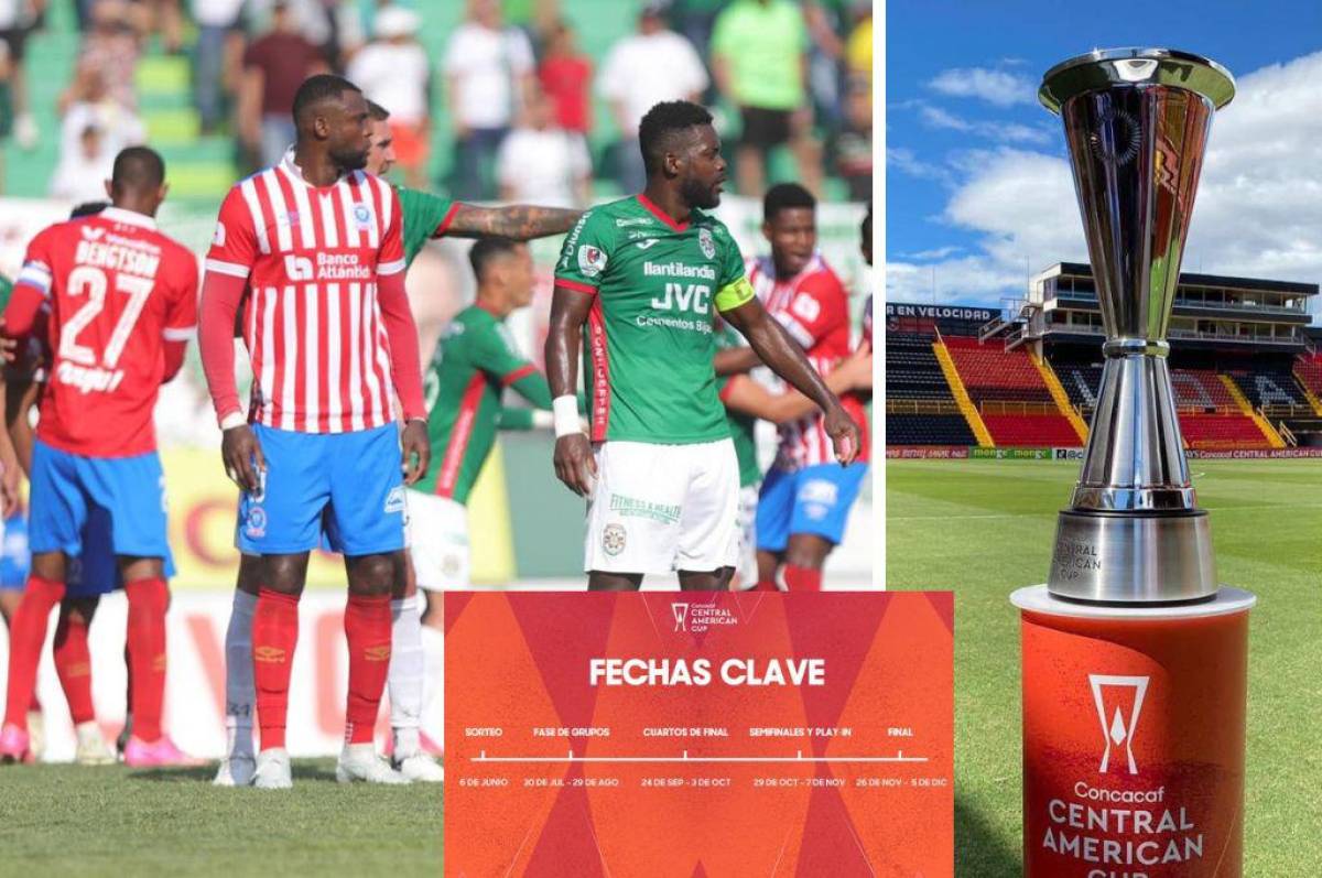 Concacaf confirma fechas del sorteo y del arranque de la nueva Copa Centroamericana; 14 clubes ya están clasificados