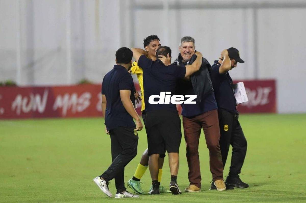 No se vio en la TV: La eufórica celebración de Real España, el sufrimiento de Jeaustin Campos y el minions que llegó al Morazán