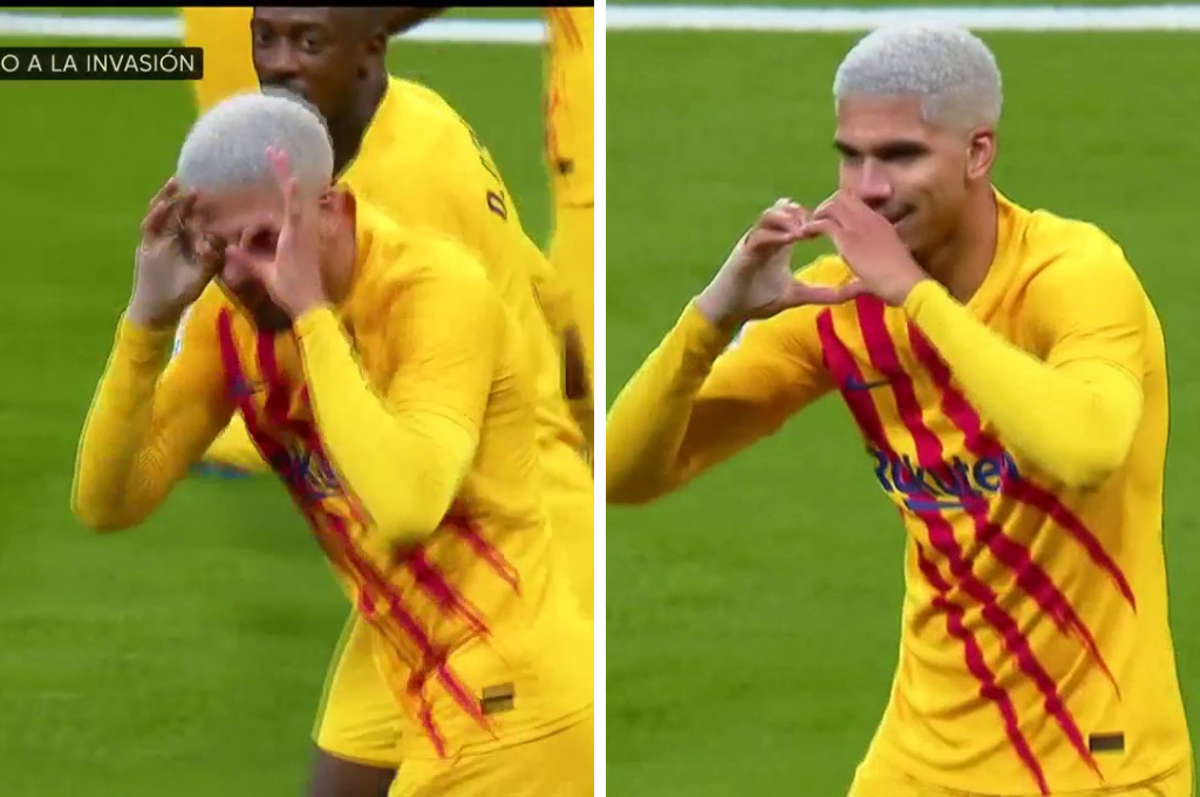 ¡Se elevó al estilo de Puyol! Así fue el golazo de cabeza de Ronald Araújo en el Real Madrid vs Barcelona