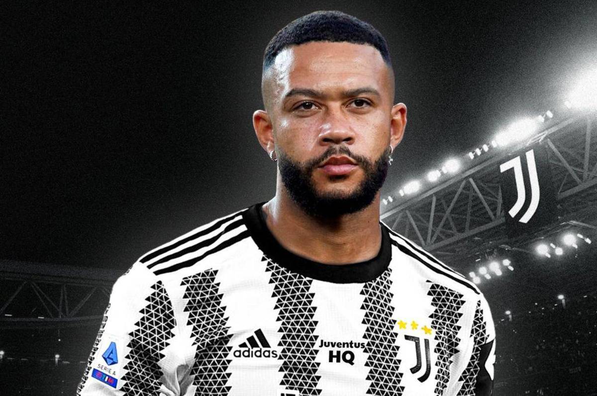 Juventus se pronuncia y deja clara su postura sobre el posible fichaje del neerlandés Memphis Depay
