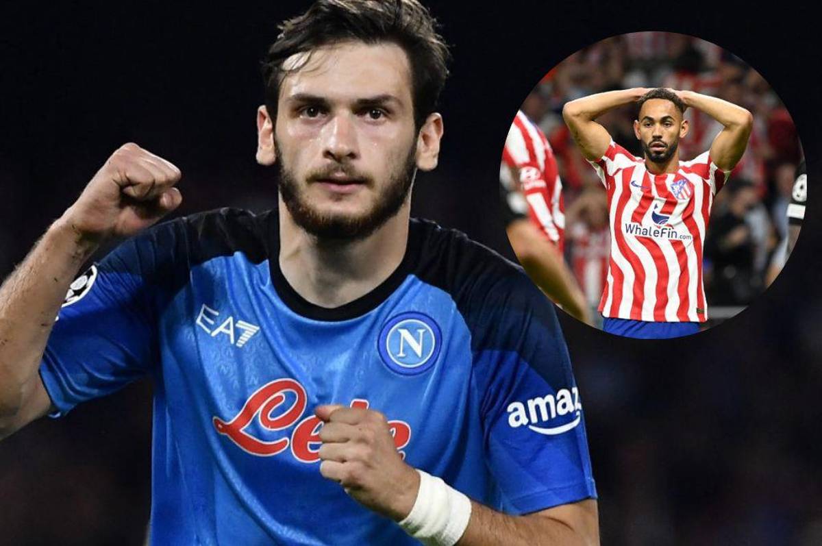 Nápoles está en los octavos de final de la Champions League luego de vencer al Ajax; Atlético se complica