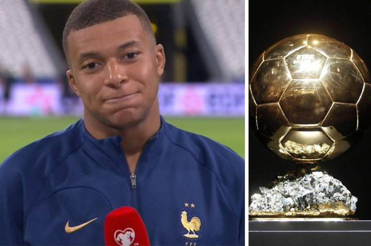 “Yo merezco ganar el Balón de Oro”: Mbappé es contundente y se pone por encima de Messi y Haaland