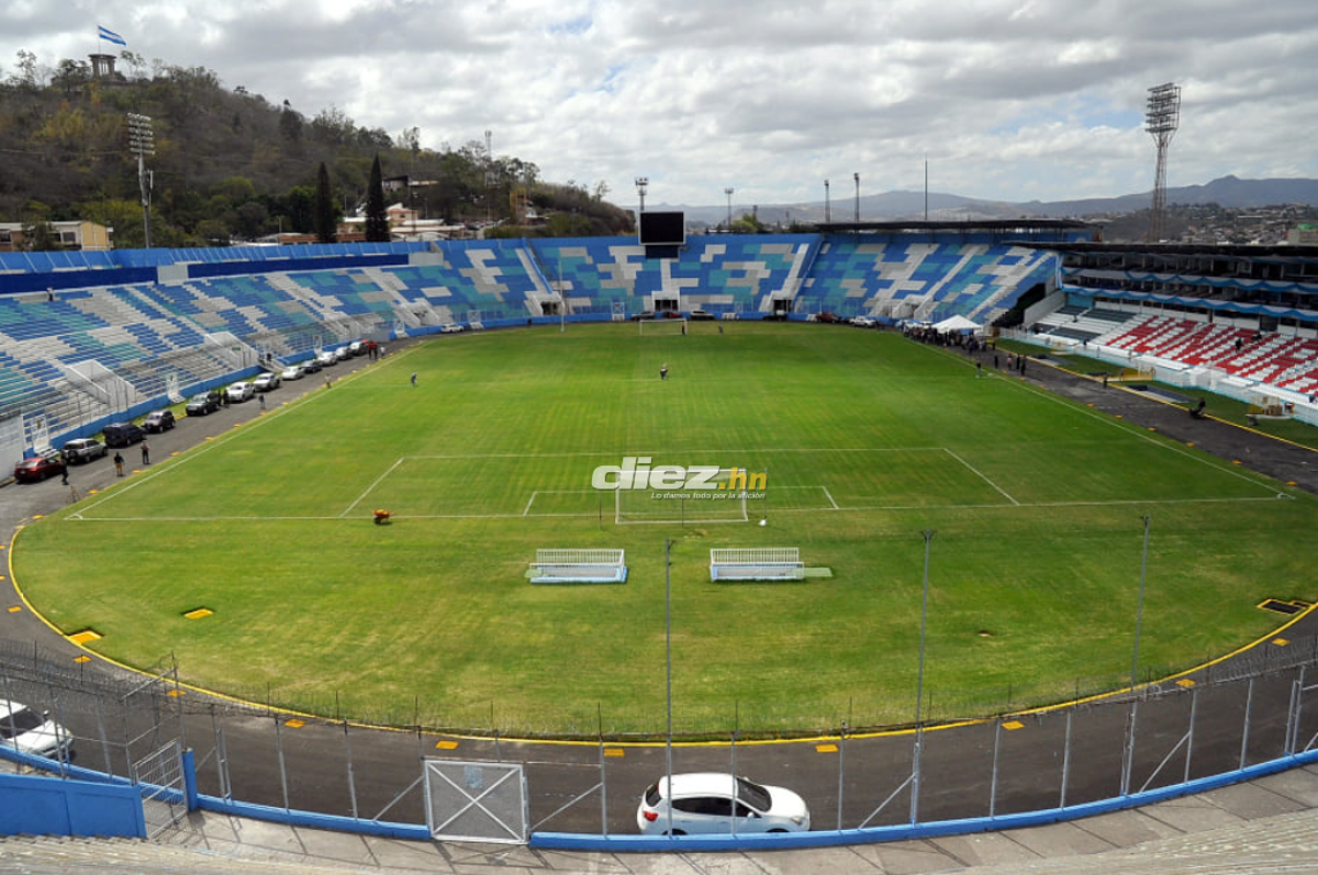 Instalación de fibra óptica y reparación total de sanitarios: Los nuevos cambios que ya luce el estadio Nacional de Tegucigalpa