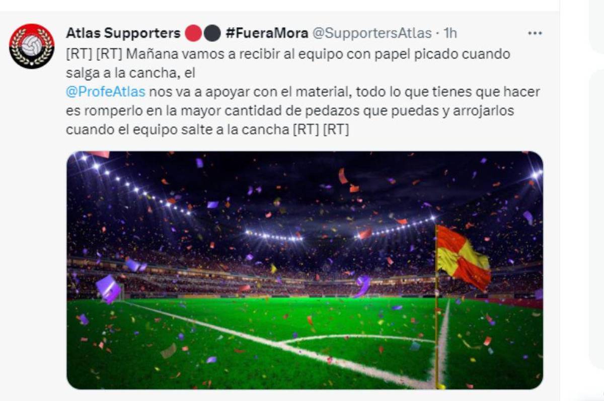 Prensa mexicana se distrae del Atlas-Olimpia tras polémica entre Martinoli con Mora y afición prepara show en el Jalisco