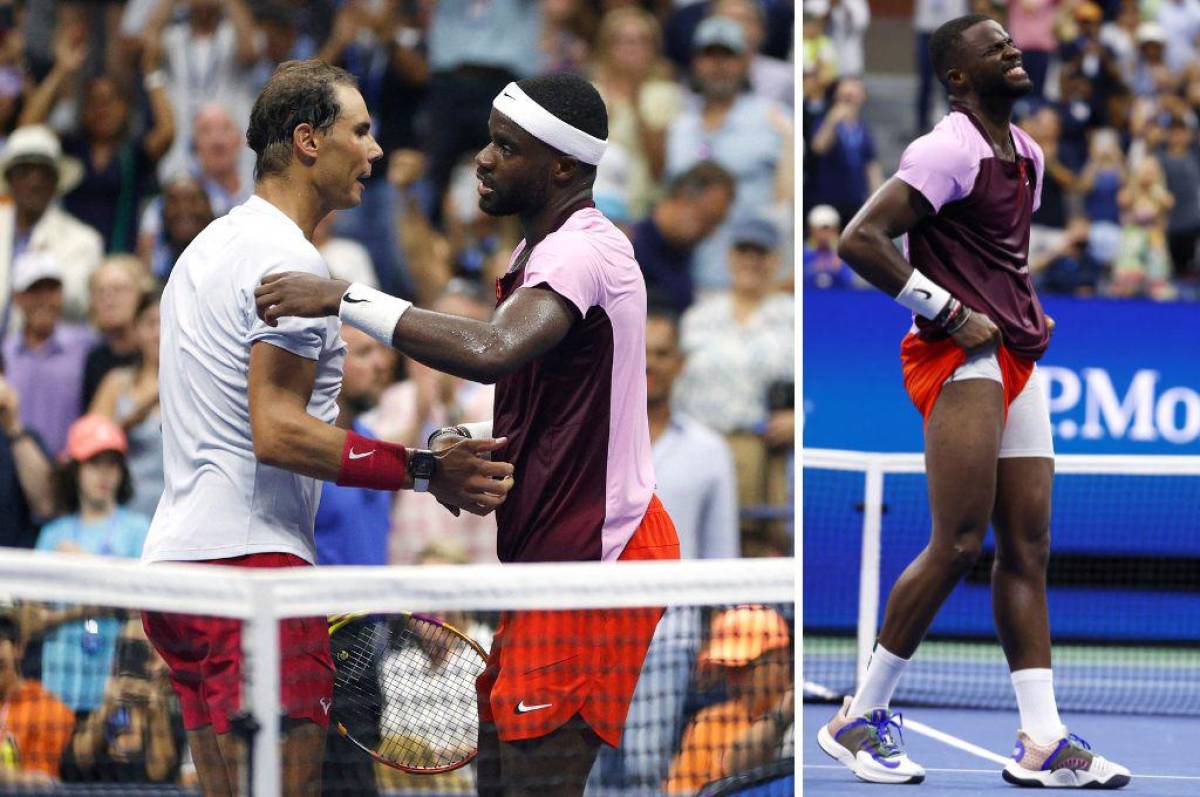 ¡Sorpresa! Rafael Nadal es eliminado en octavos de final del US Open por el estadounidense Tiafoe