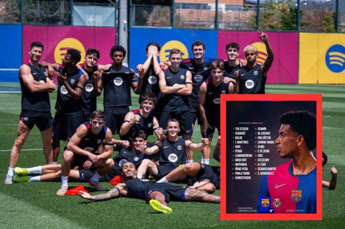 Flick sufre duro golpe y tendrá que hacer varios cambios: La convocatoria del Barcelona para enfrentar al Villarreal en Montjuïc