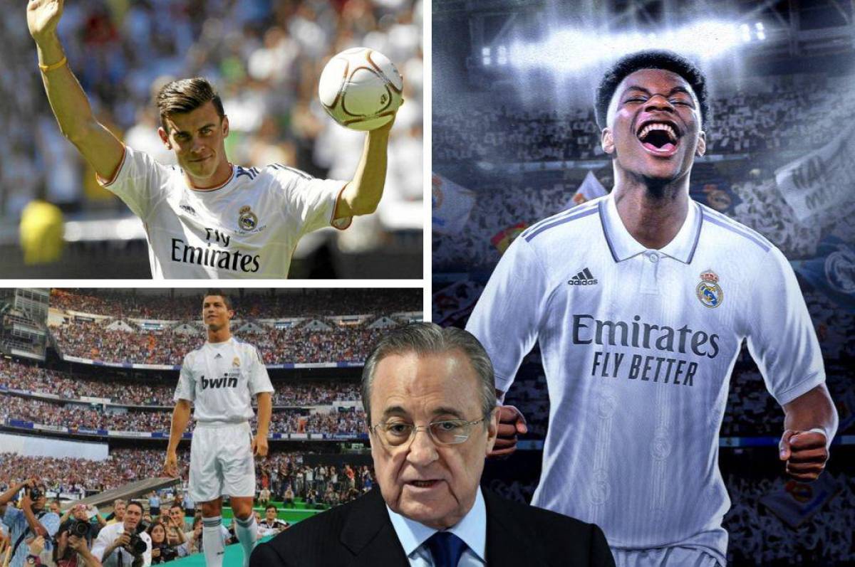 Tchouaméni sorprende y se metió en el top-4: Los fichajes más caros en la historia del Real Madrid