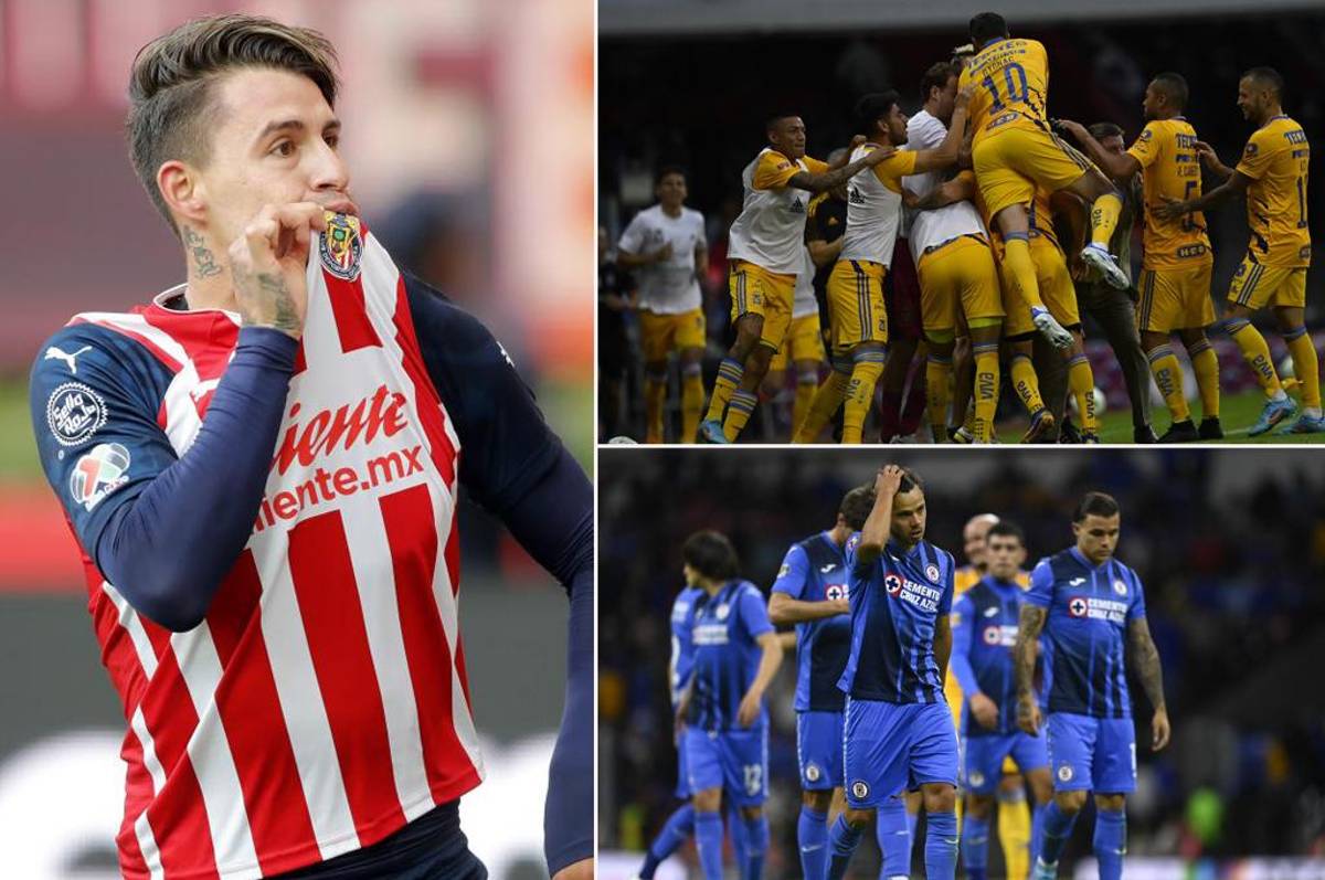 Así quedó la ida de los cuartos de final de la Liga MX: Chivas sigue con vida y Tigres acaricia las semifinales tras vencer a Cruz Azul