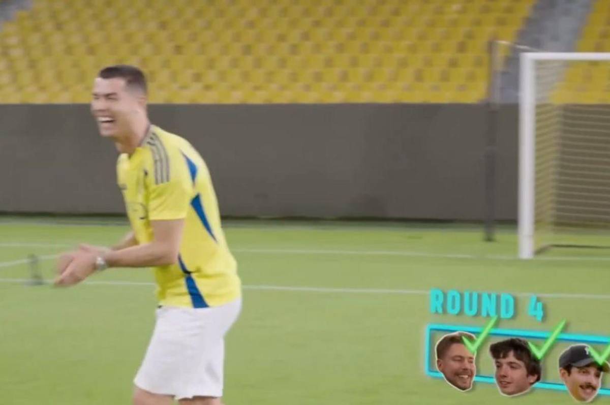 Cristiano Ronaldo ‘acaba’ con el debate en programa de Mr Beast: “¿Quién dice que Messi es mejor que yo?”