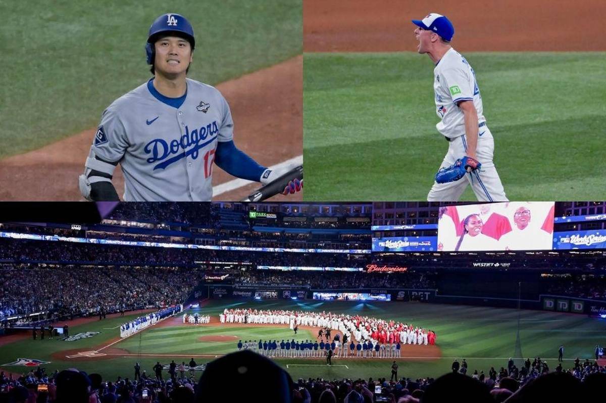 Un mexicano opacó a Ohtani: Blue Jays de Toronto recetan paliza a los Dodgers en el primer juego de la Serie Mundial