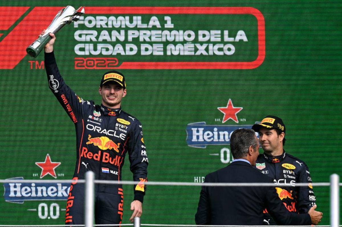 Fórmula Uno: Victoria de Max Verstappen en el Gran Premio de México, Hamilton fue segundo