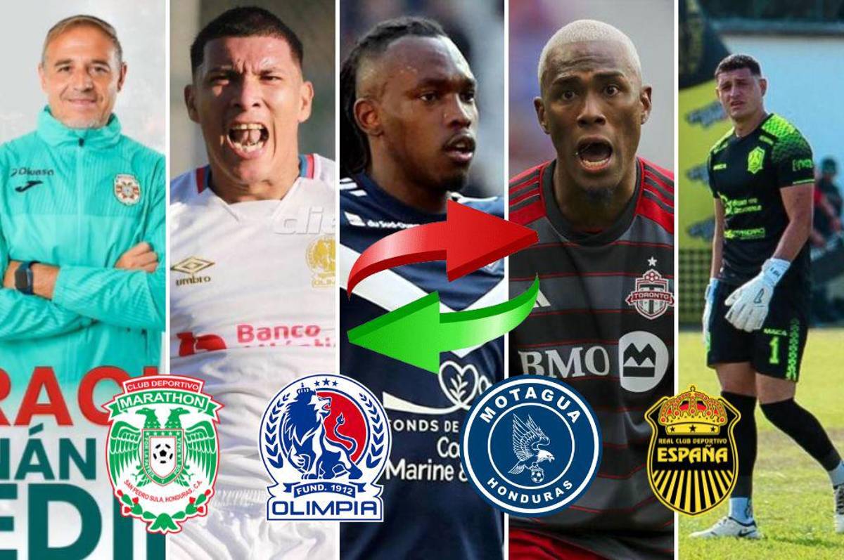 Mercado de fichajes en Honduras: Marathón anuncia bajas, sorpresa con Elis y Deiby Flores; noticias en Olimpia