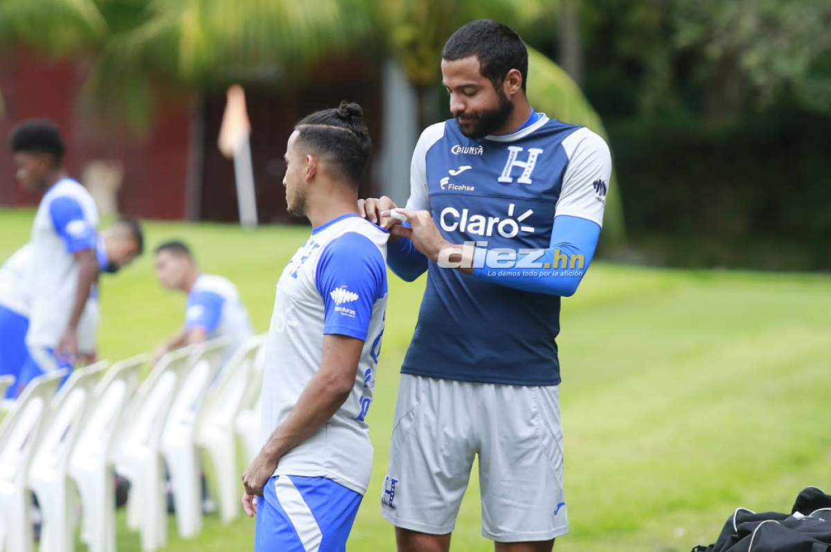 Así escoge los tacos Kervin Arriaga, la novedad y las bromas entre los López: El nuevo entreno de Honduras previo al duelo contra Colombia