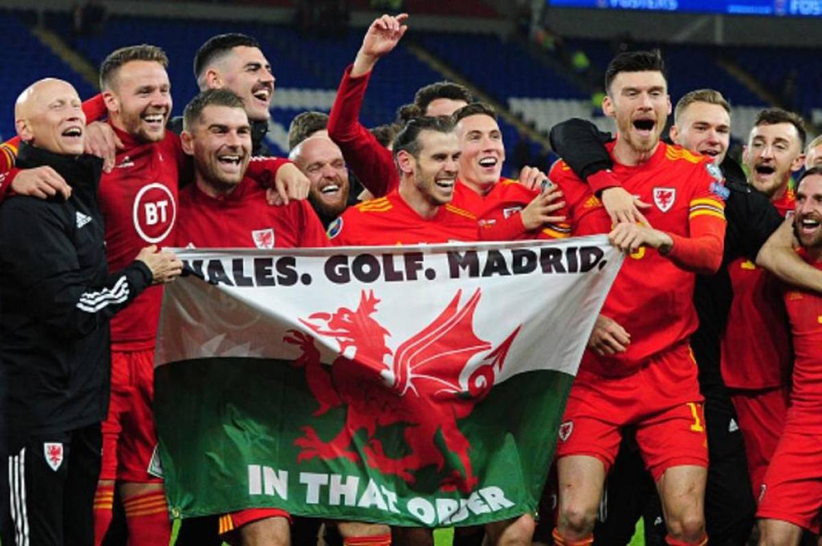 La polémica bandera de Gales con la que Bale le lanzaba un dardo al Real Madrid.