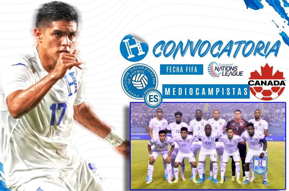 Ocho legionarios entre los 24 futbolistas: Honduras gira convocatoria para los juegos ante El Salvador y Canadá