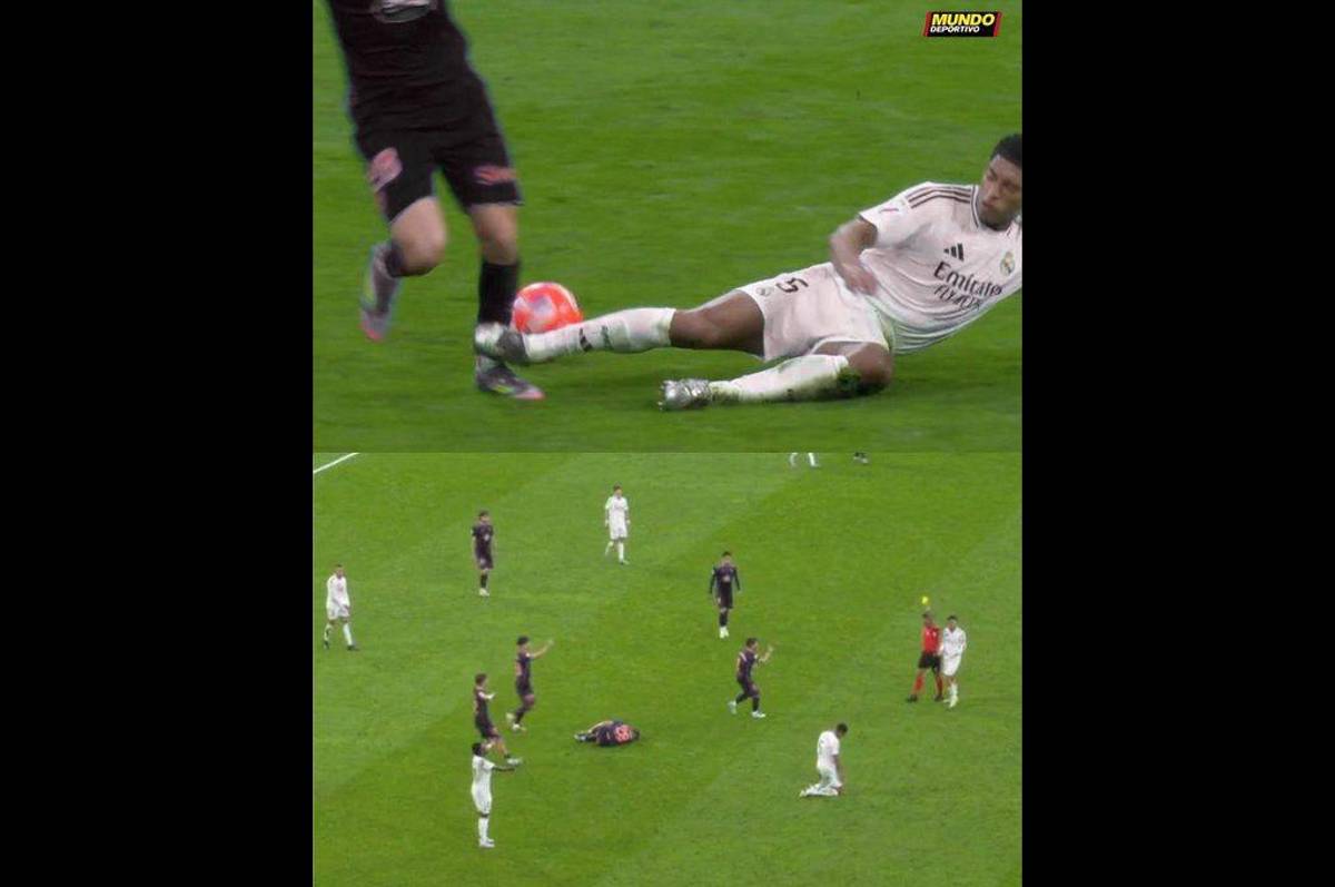 El árbitro y el VAR perdonaron al Real Madrid de una roja, los penales que no fueron sancionados y la noche mágica de Mbappé