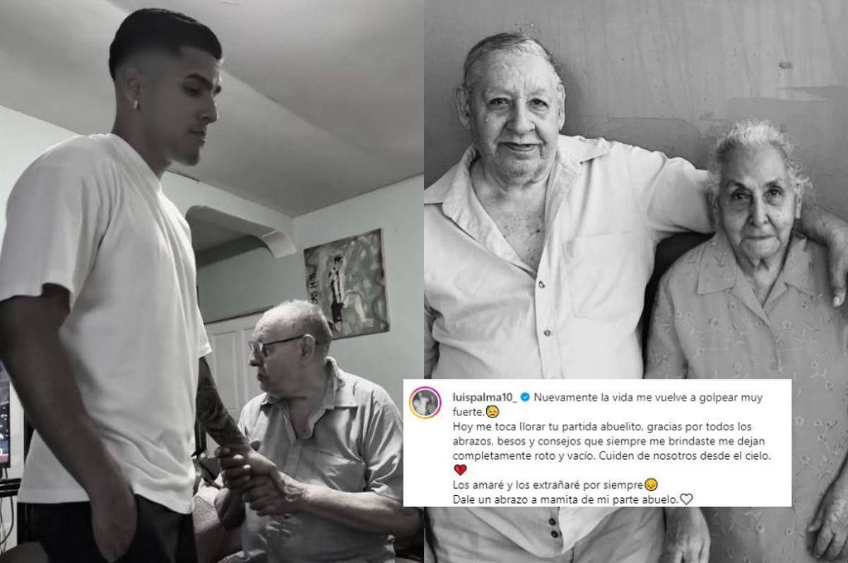 Luis Palma confirma el lamentable fallecimiento de su abuelo materno a pocos meses de perder a su abuela