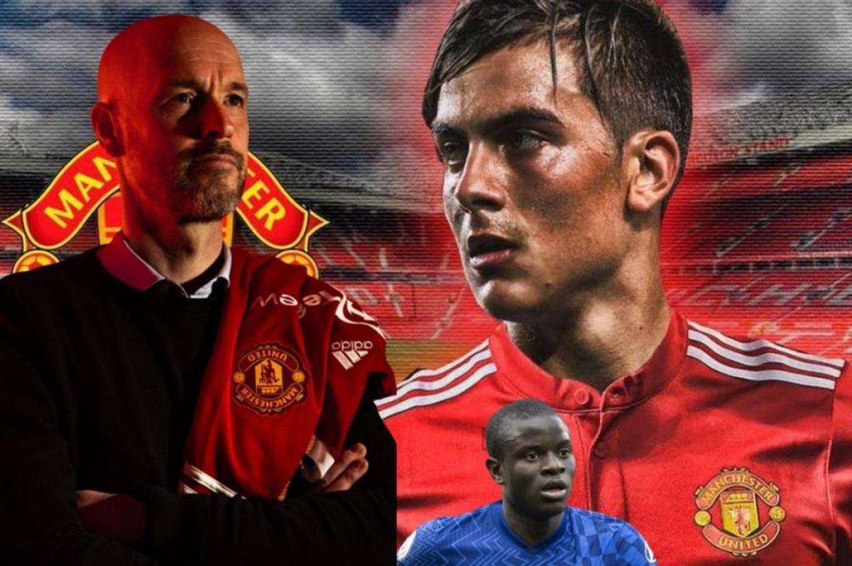 Con Dybala y estrella del Barcelona: Así será el poderoso 11 del Manchester United para la temporada 2022-23