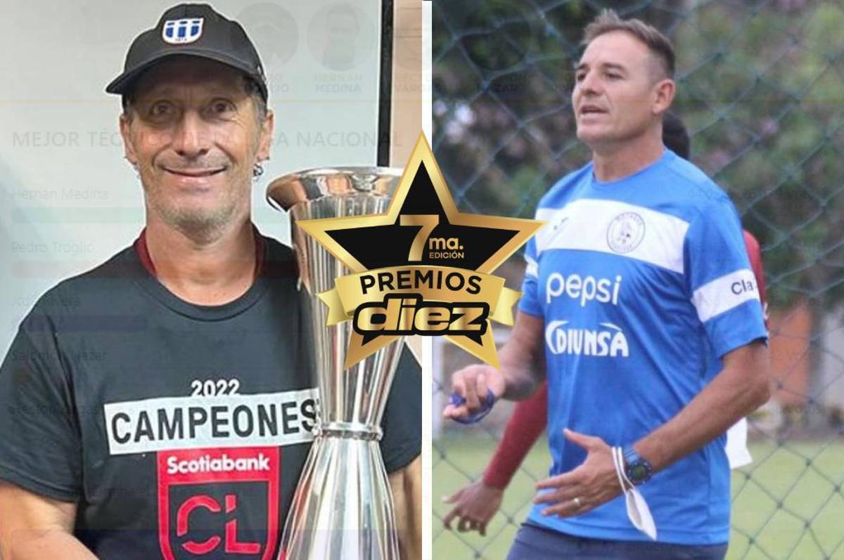 ¡Troglio vs Tota! Lucha férrea por llevarse el Premio DIEZ al Mejor Técnico de la Liga Nacional: así se mueve la votación