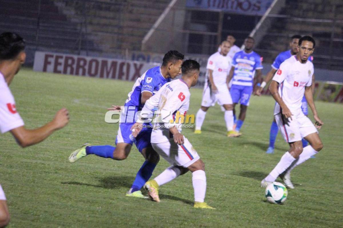 Olimpia busca sumar de tres en su visita ante el Victoria. Foto DIEZ: Samuel Zelaya.