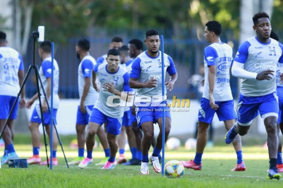 Así fue el último entreno de Honduras: El regalo de Alberth Elis y el “Bolillo” afinó su 11 titular