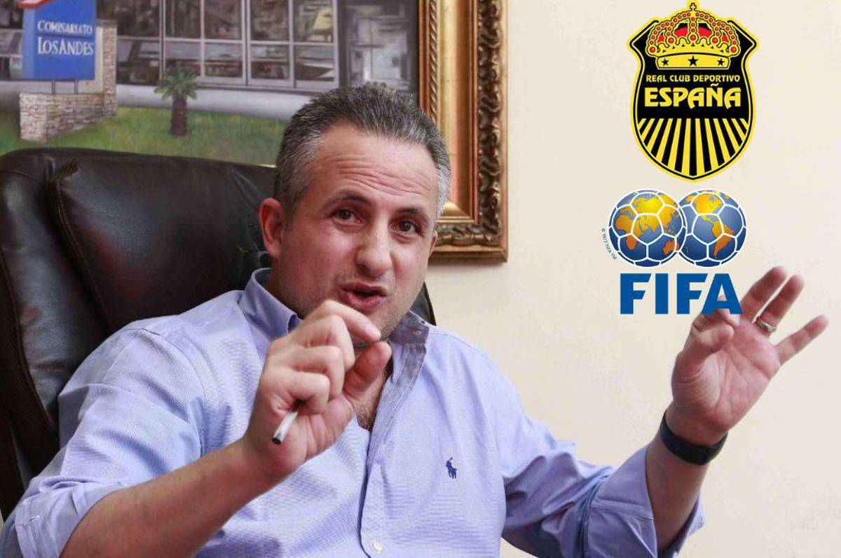 Presidente del Real España sale al paso tras comunicado del bloqueo de la FIFA por deuda a jugador extranjero