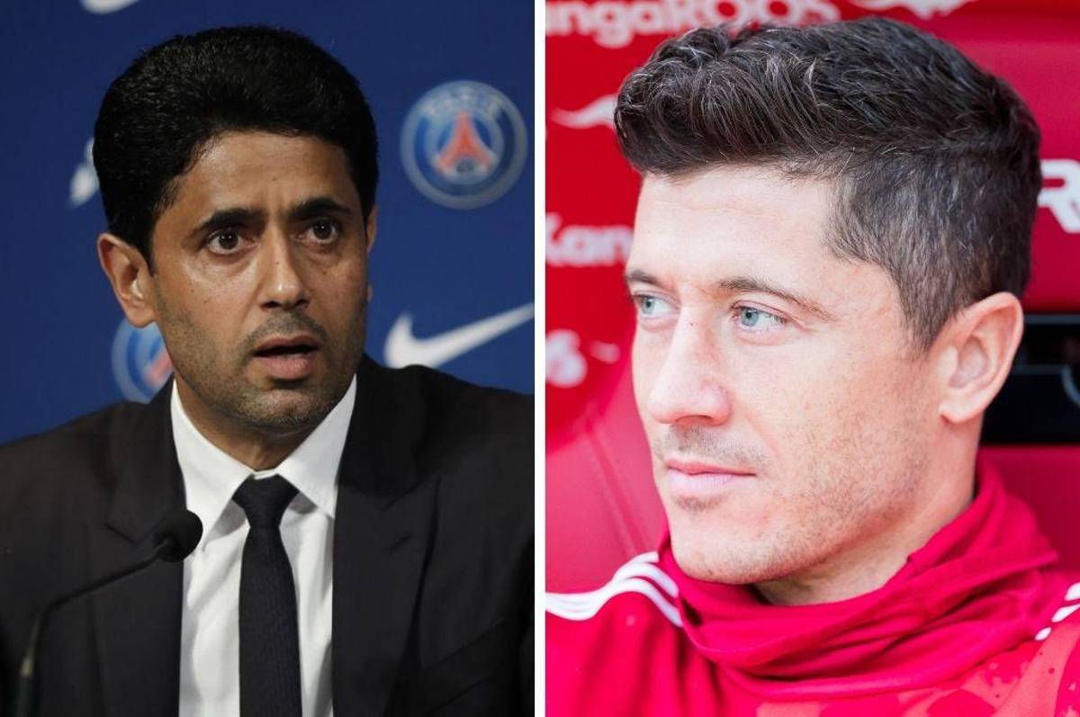 Sorpresa: El PSG va a fichar a Lewandowski si el Barcelona no logra llegar a un acuerdo con el Bayern