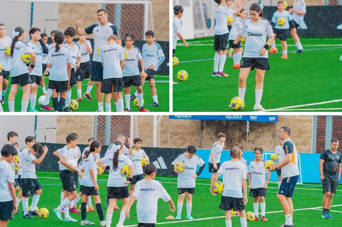 Diunsa y Fundación Real Madrid pulen talentos en Tegucigalpa con el desarrollo de sus Clínicas Deportivas