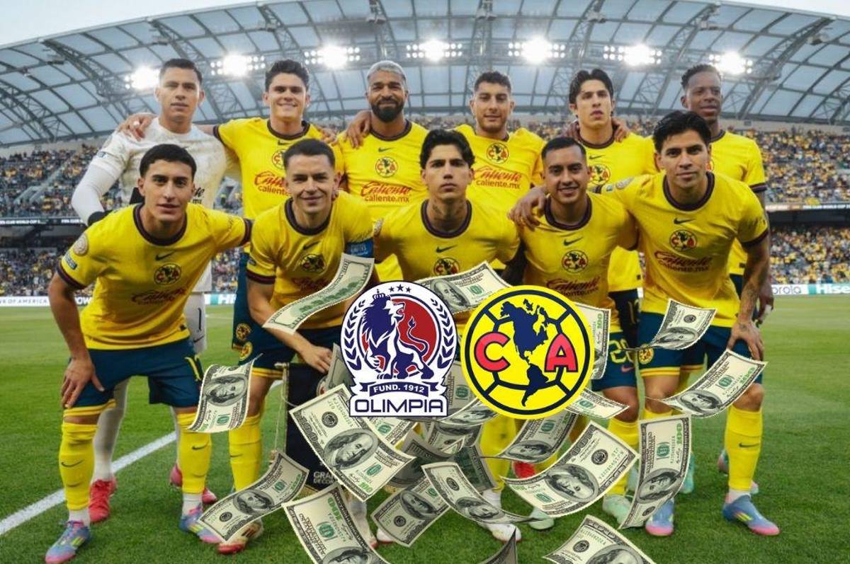 Las grandes figuras y los millones que cuesta el América de México, rival de Olimpia en la Copa de Campeones