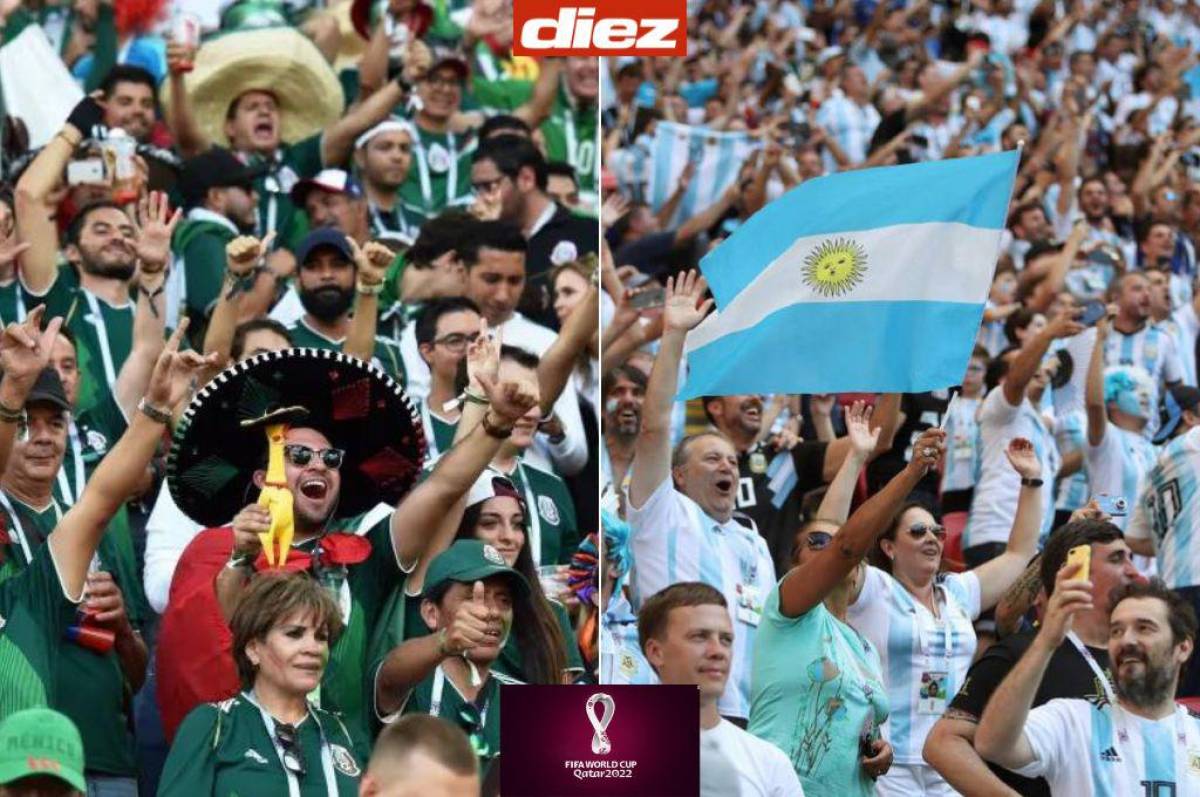 Los aficionados de México y Argentina son de los que mas boletería han comprado para los partidos de fase de grupo.