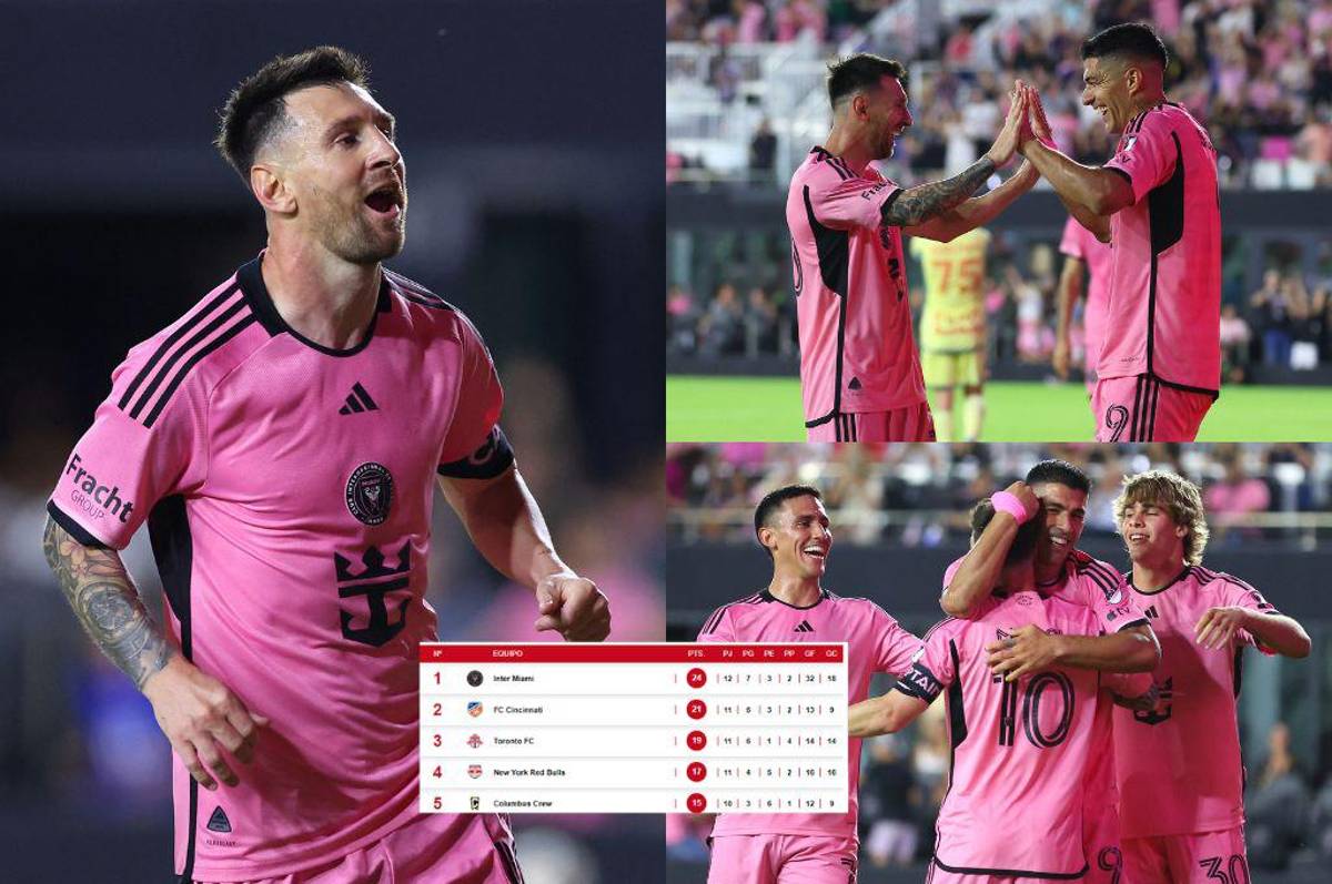 Messi es de otro mundo: Con Re-Póker de asistencias y un gol del 10, el Inter Miami remonta y así queda la tabla en la MLS