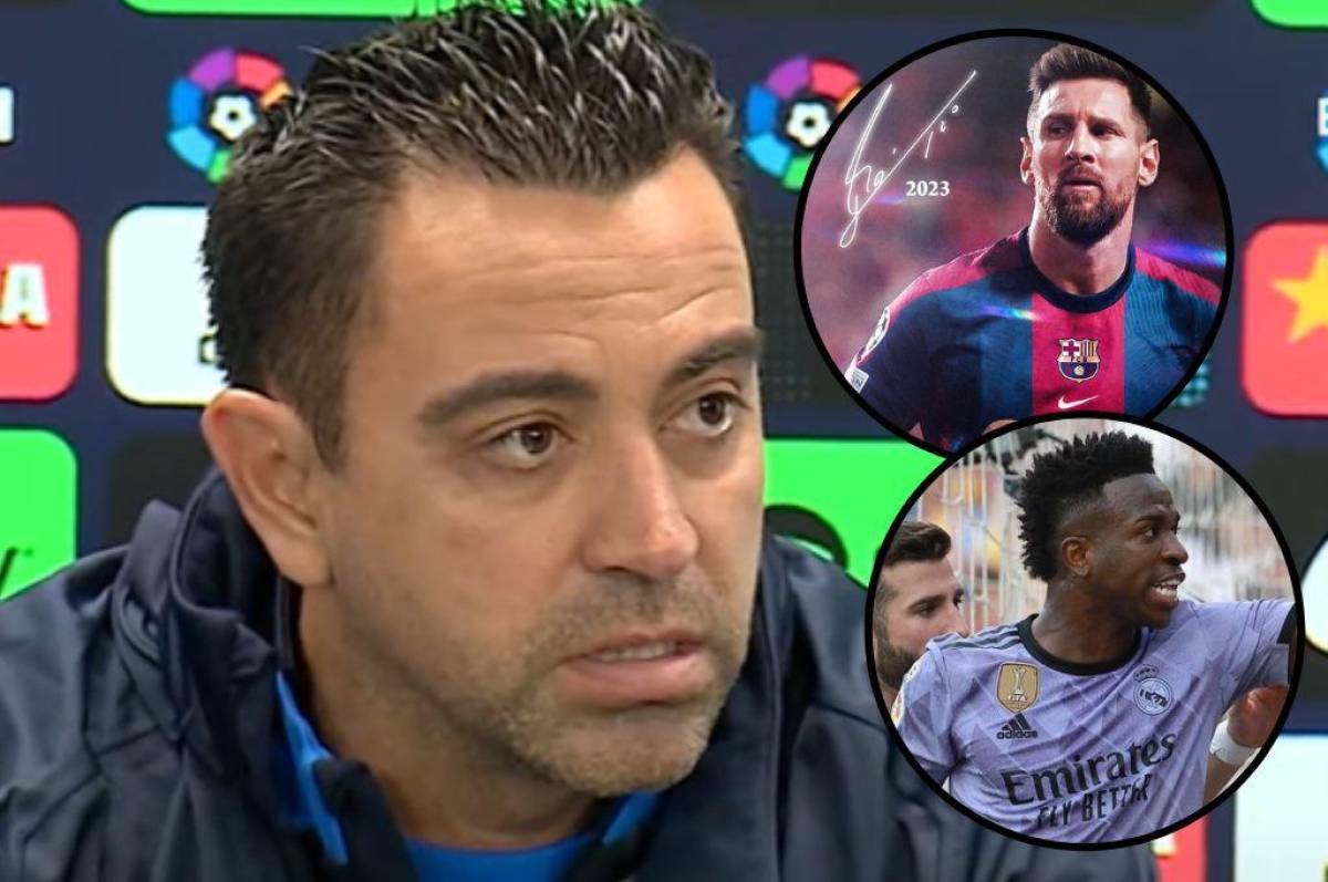 Xavi y la nueva respuesta sobre el regreso de Messi a Barcelona; defiende a Vinicius por su caso de racismo