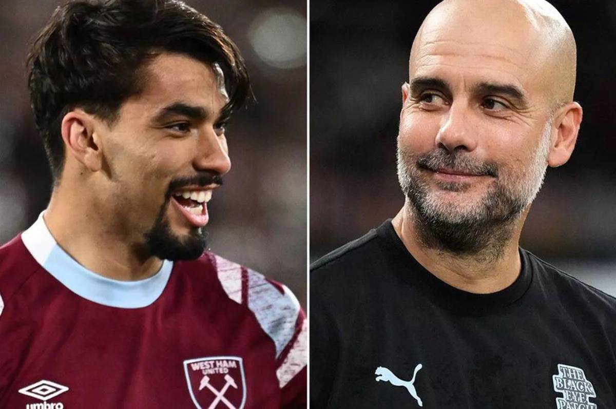 Pep Guardiola quiere pagar 80 millones por Lucas Paquetá y la contundente respuesta que recibió del West Ham