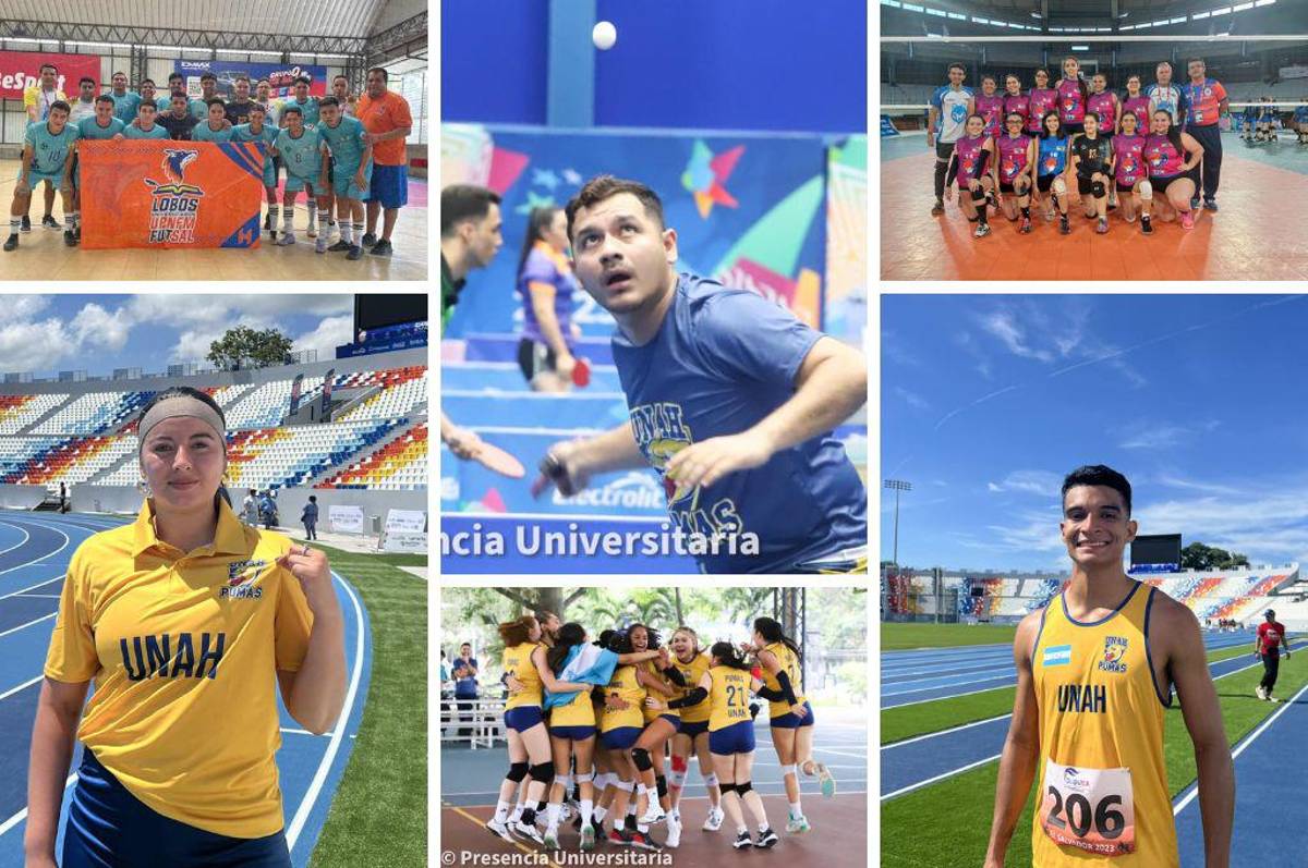 JUDUCA San Salvador 2023: UNAH conquista oro en dos disciplinas y UPNFM se mete a semifinales en fútbol 11 y futsal
