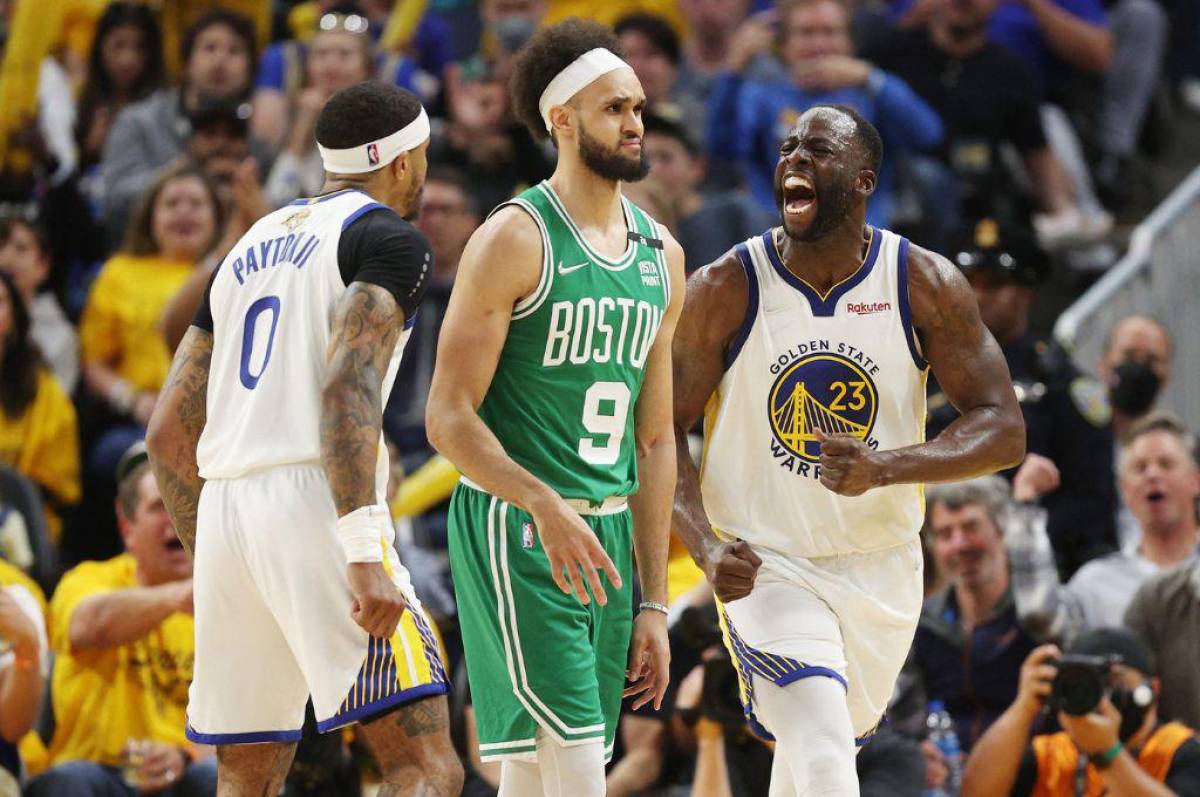 Los Warriors derrotan con paliza a los Celtics y logran empatar 1-1 las Finales de la NBA