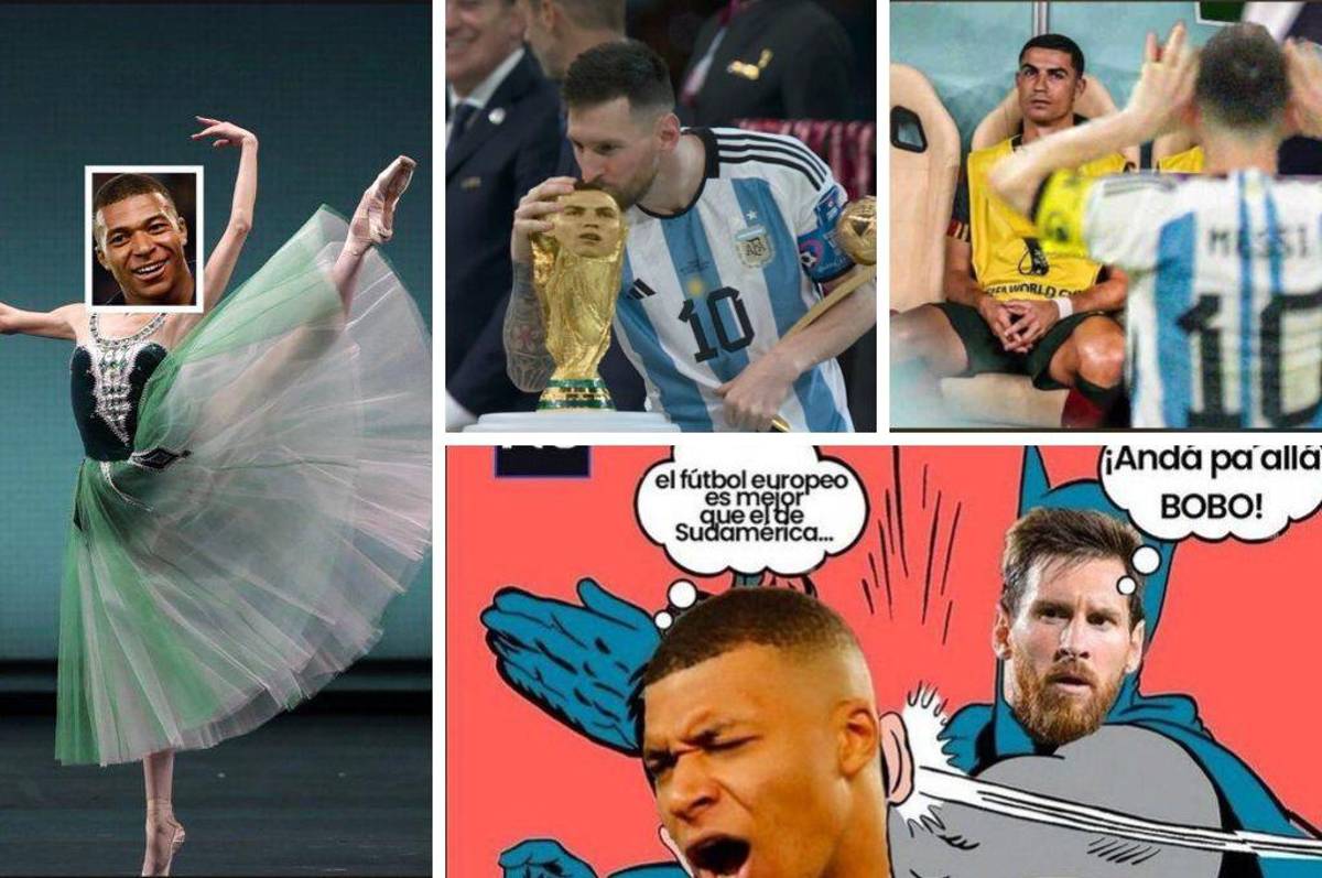Ahora se meten con Cristiano Ronaldo: Los nuevos memes de Argentina campeón; Mbappé sigue siendo humillado