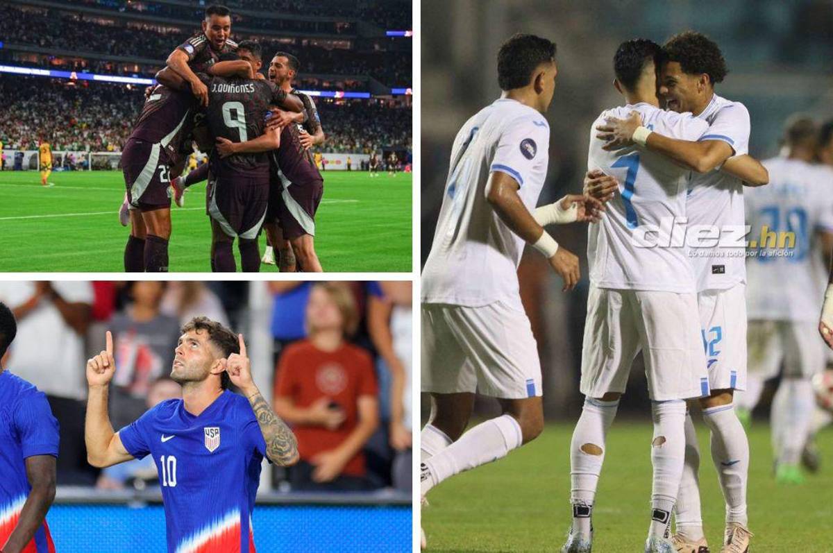 La FIFA actualizó el ranking de selecciones: México por fin logró superar a Estados Unidos, Honduras escaló y Panamá cae