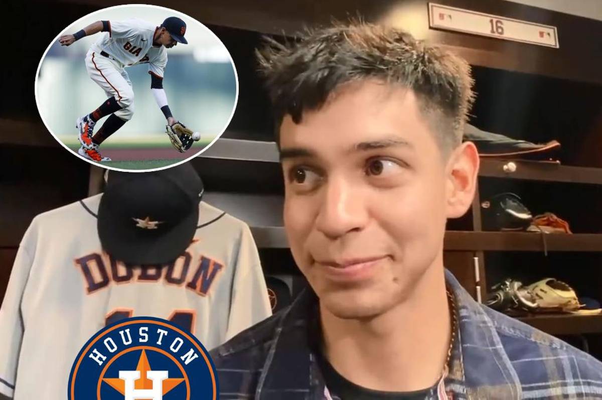 ¿Qué dorsal utilizará? Mauricio Dubón es presentado como jugador de los Astros: “Era lo mejor para mi carrera”