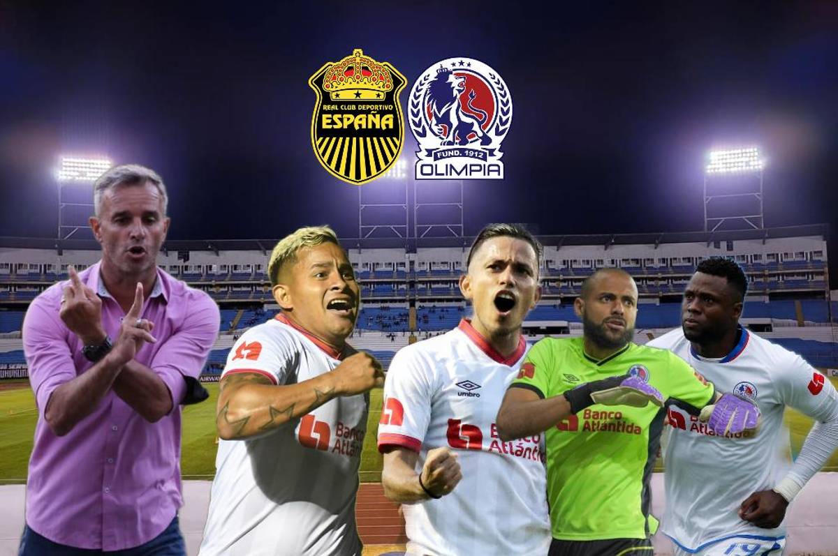 ¡Buscando revancha! El posible 11 del Olimpia de Pablo Lavallén que enfrentará al Real España de Héctor Vargas