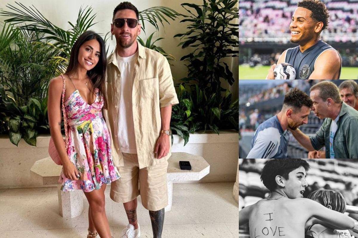 Messi recibió visita especial, gesto de Leo y la broma de De Paul en la semana larga de Inter Miami: “Que conjuntiviti”